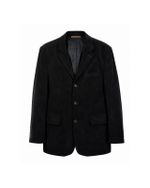 Blazer Vintage Cotelê Preto Tasso Elba