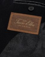 Blazer Vintage Cotelê Preto Tasso Elba