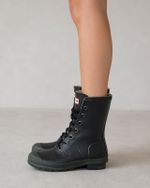 Bota Hunter Original Lace-Up Preta