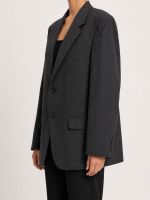 Blazer Vintage Pierre Cardin Risca de Giz Grafite