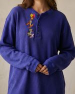 Blusa Térmica Vintage Disney Waffle
