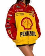 Jaqueta NASCAR Pennzoil x Shell Racing Vintage