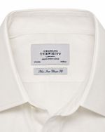 Camisa Charles Tyrwhitt Off White Classic Fit