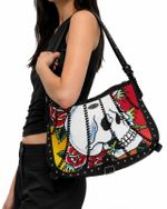 Bolsa Ed Hardy Skull Roses Y2K