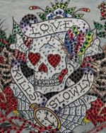 Bolsa Ed Hardy Love Kills Slowly Y2K
