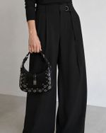 Bolsa Shoulder Bag Y2K Black Studs