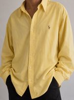 Camisa Ralph Lauren Amarela Vintage