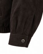 Jaqueta Suede Marrom Vintage JOS. A. BANK