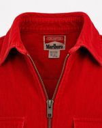 Blusa Marlboro Cotelê Vermelha Vintage