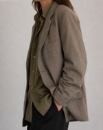 Blazer Giorgio Biazzi Risca de Giz Taupe