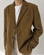 BLAZER VINTAGE VELUDO COTELÊ CARAMELO ANGELO LITRICO
