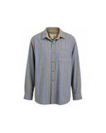 Camisa Territory Ahead Listrada Azul Vintage
