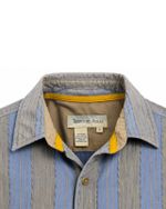 Camisa Territory Ahead Listrada Azul Vintage