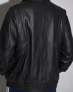 Jaqueta Leather Moto Racer Vintage
