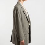 Blazer Vintage Alfaiataria Cinza