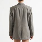 Blazer Vintage Alfaiataria Cinza
