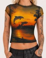 Blusa Golfinho Rio