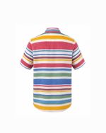 Camisa Tommy Hilfiger Cotton Linen Listrada