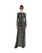 Vestido Tule Grid Night