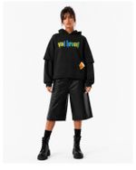 Moletom Camadas Vai Brasil Preto