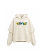 Moletom Camadas Rio Off White