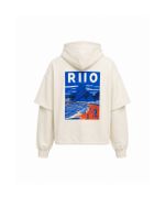 Moletom Camadas Rio Off White
