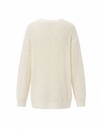 Tricot Vazado Off White com Estrela