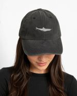 Boné Shark Estonado cinza 