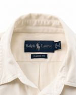 Camisa Ralph Lauren Classic Fit Off White