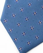 Gravata Joseph Abboud Azul Estampada