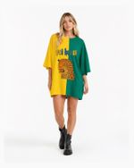 Camiseta Over Vai Brasil