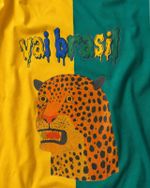 Camiseta Over Vai Brasil
