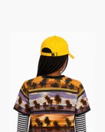 Boné Camadas Amarelo Brasil