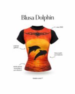 Blusa Sunset Dolphins – Old Summer