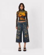 Bermuda After Summer Acid Denim