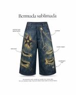 Bermuda After Summer Acid Denim