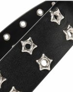 Cinto Star Eyelet Preto