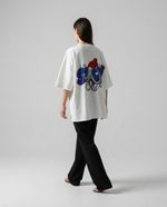 Camiseta over Stacy off-white