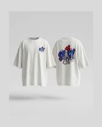 Camiseta over Stacy off-white