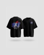 Camiseta over Stacy Preto