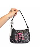 Bolsa Ed Hardy Pink Skull Crystal Y2K