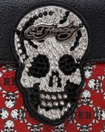 Bolsa Ed Hardy Red Skull Crystal Y2K