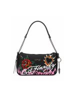 Bolsa Ed Hardy Pink Heart Rose Y2K