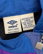 Jaqueta Vintage Umbro 90’s Turquesa & Roxo