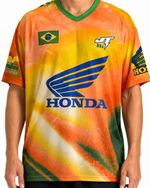 Camiseta Honda Racing Brasil Vintage