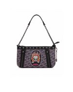 Bolsa Ed Hardy Flaming Skull Pink