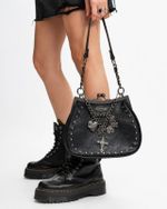 Bolsa Ed Hardy Black Charm Skull