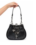 Bolsa Ed Hardy Black Charm Skull