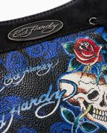 Bolsa Ed Hardy Fringe Skull Hobo