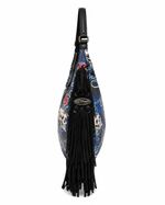 Bolsa Ed Hardy Fringe Skull Hobo